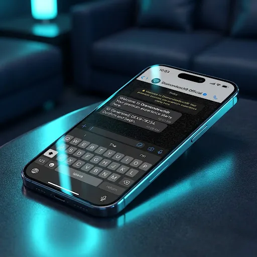Set up your Diamondexch9 ID on WhatsApp