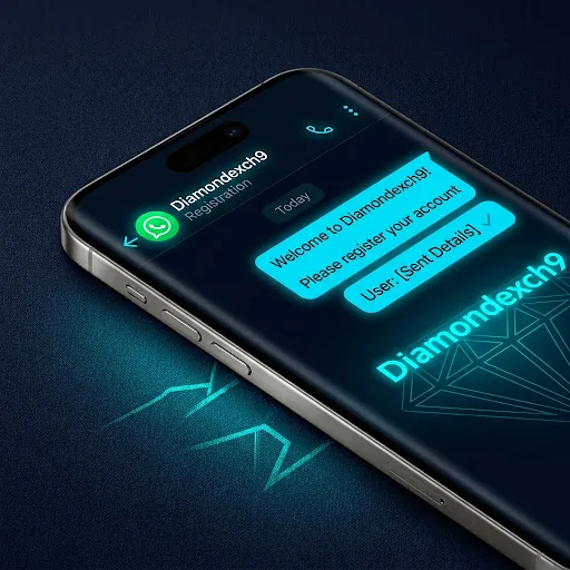 Diamondexch9 registration on WhatsApp