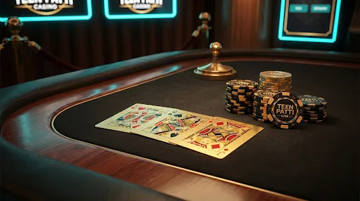 Teen Patti live casino game on Diamondexch9